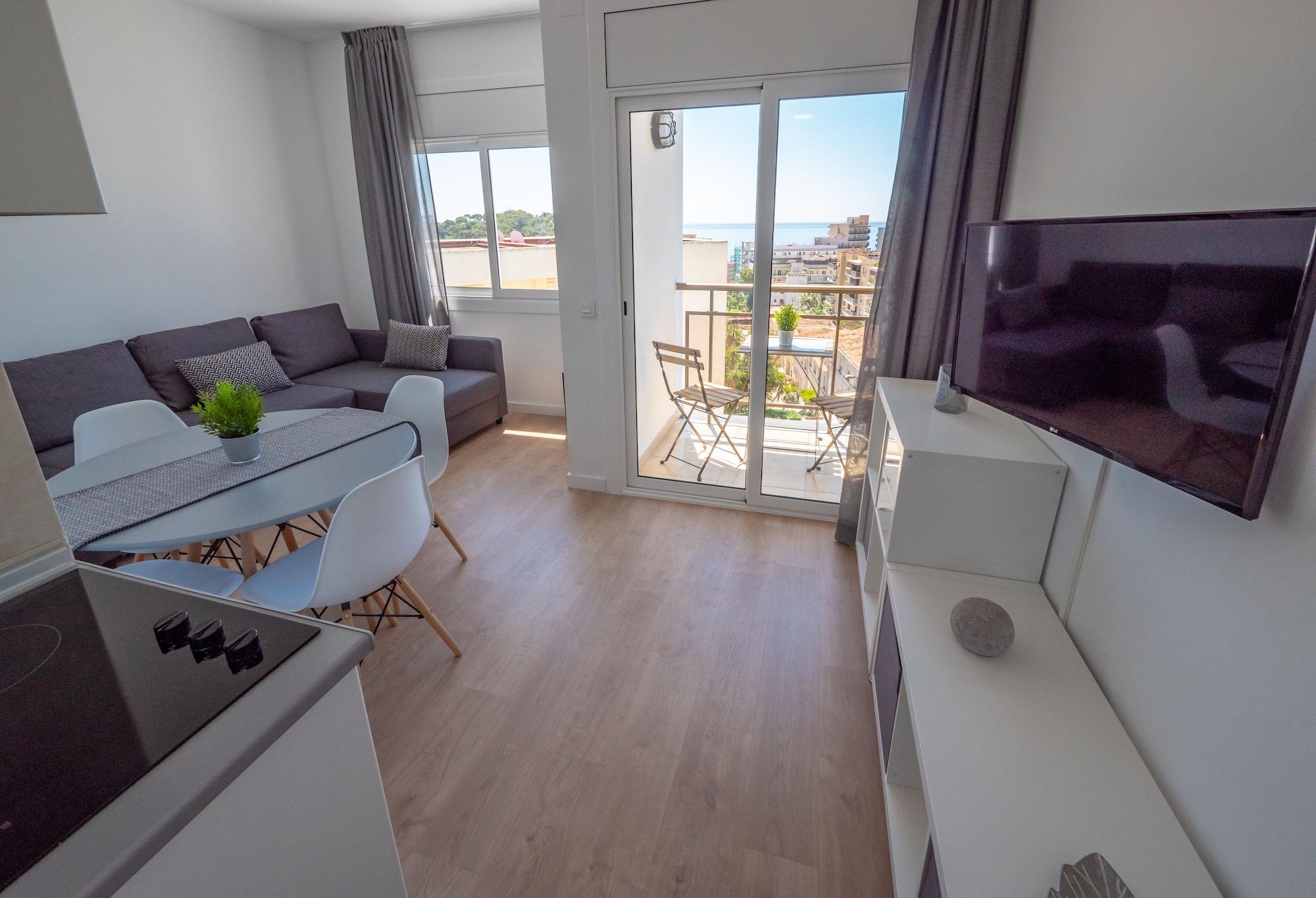 Ar Melrose Place Apartment Lloret de Mar Bagian luar foto